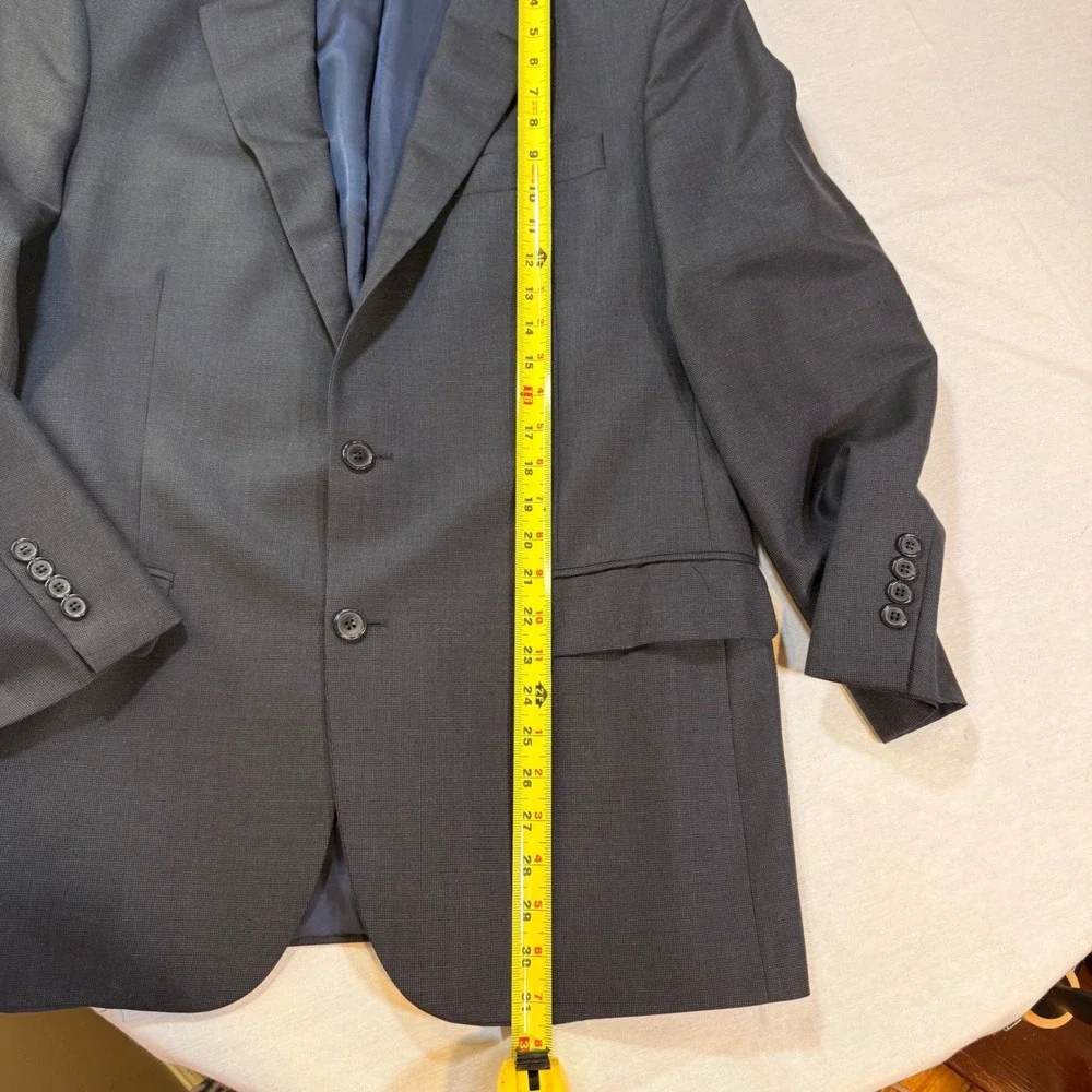Brooks Brothers Blazer Men 41R‎ Navy 1818 Madison Saxxon Wool USA